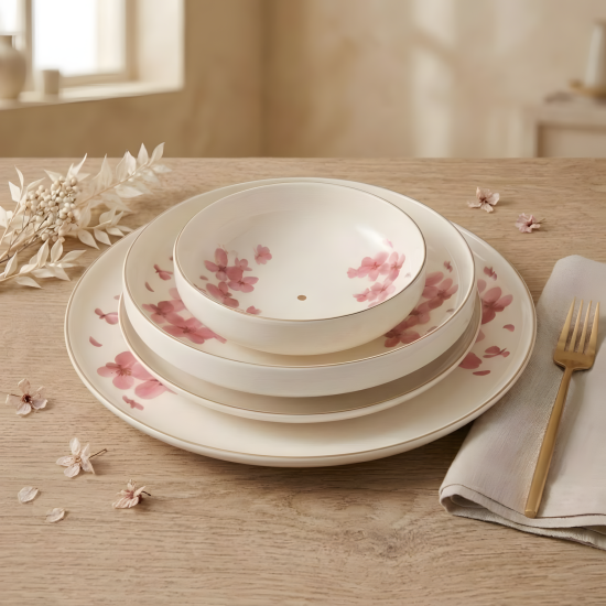 Dinnerware Set - 24 Pcs